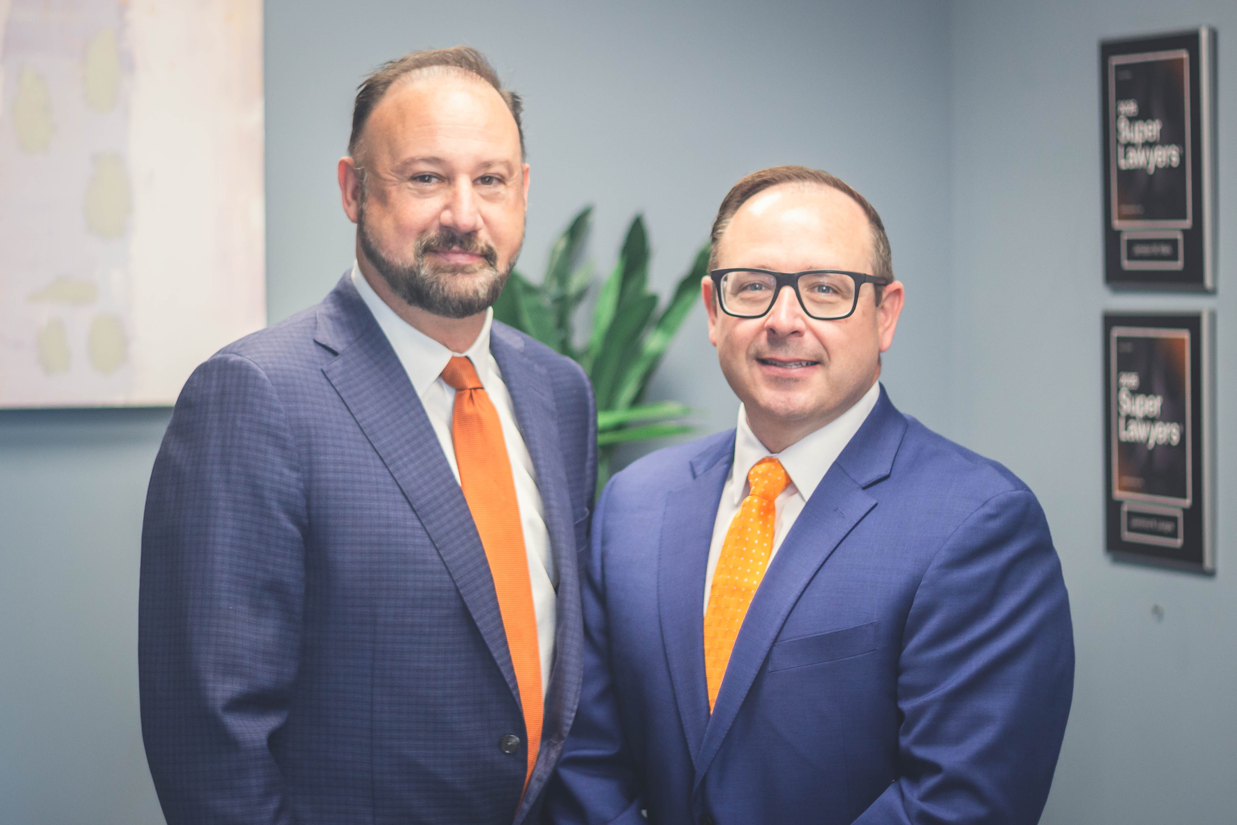 (Left) Jamison Mark, (Right) Adam J. Kleinfeldt