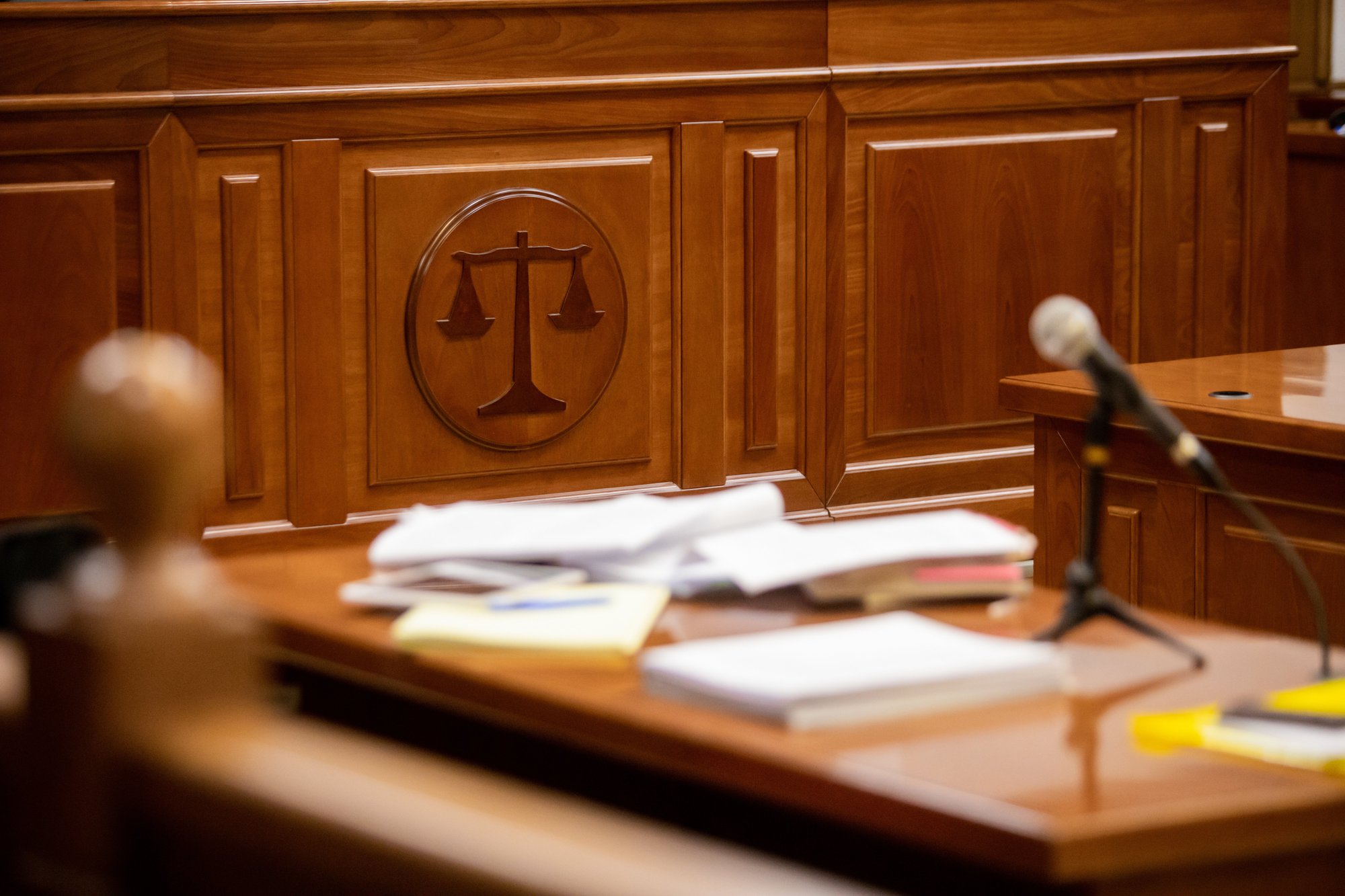 About - Courtroom Image